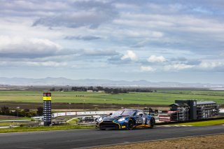 #24 Aston Martin Vantage AMR GT3 EVO of Gray Newell and Darren Turner, Heart of Racing Team, Pro-Am, GT World Challenge America Powered by AWS, SRO America, Sonoma Raceway, Sonoma, CA, March 28-30, 2025.
 | SRO Motorsports Group