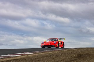 #92 Porsche 992 GT3 R of Jean-Frederic Laberge and Kyle Marcelli, LAB Motorsport by GT Racing, Pro-Am, GT World Challenge America Powered by AWS, SRO America, Sonoma Raceway, Sonoma, CA, March 28-30, 2025.
 | SRO Motorsports Group