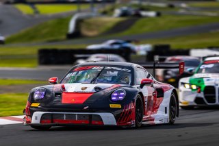 #18 Porsche 992 GT3 R of Alex Sedgwick and Jan Heylen, RS1, Pro, GT World Challenge America Powered by AWS, SRO America, Sonoma Raceway, Sonoma, CA, March 28-30, 2025.
 | Fabian Lagunas | www.lagunasphotography.com | For SRO Motorsports Group 2025