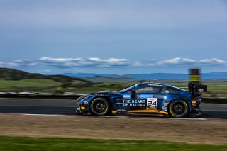 #24 Aston Martin Vantage AMR GT3 EVO of Gray Newell and Darren Turner, Heart of Racing Team, Pro-Am, GT World Challenge America Powered by AWS, SRO America, Sonoma Raceway, Sonoma, CA, March 28-30, 2025.
 | Fabian Lagunas | www.lagunasphotography.com | For SRO Motorsports Group 2025