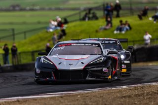 #50 Chevrolet Corvette Z06 GT3.R of Ross Chouest and Aaron Povoledo, Chouest Povoledo Racing, Pro-Am, GT World Challenge America Powered by AWS, SRO America, Sonoma Raceway, Sonoma, CA, March 28-30, 2025.
 | Fabian Lagunas | www.lagunasphotography.com | For SRO Motorsports Group 2025