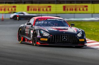 #27 Mercedes-AMG GT3 of Jason Daskalos and Isaac Sherman, CRP Racing, Pro-Am, GT World Challenge America Powered by AWS, SRO America, Sonoma Raceway, Sonoma, CA, March 28-30, 2025.
 | Fabian Lagunas | www.lagunasphotography.com | For SRO Motorsports Group 2025
