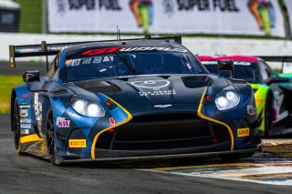 #24 Aston Martin Vantage AMR GT3 EVO of Gray Newell and Darren Turner, Heart of Racing Team, Pro-Am, GT World Challenge America Powered by AWS, SRO America, Sonoma Raceway, Sonoma, CA, March 28-30, 2025.
 | Fabian Lagunas | www.lagunasphotography.com | For SRO Motorsports Group 2025