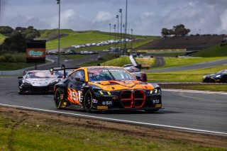 #8 BMW M4 GT3 EVO of Elias Sobo and Andy Lee, Flying Lizard Motorsports, Pro-Am, GT World Challenge America Powered by AWS, SRO America, Sonoma Raceway, Sonoma, CA, March 28-30, 2025.
 | Fabian Lagunas | www.lagunasphotography.com | For SRO Motorsports Group 2025