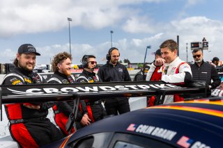 Grid walk at GT World Challenge America Powered by AWS, SRO America, Sonoma Raceway, Sonoma, CA, March 28-30, 2025. #04 Mercedes-AMG GT3 of George Kurtz and Colin Braun, Crowdstrike by Riley, Pro-Am
 | Fabian Lagunas | www.lagunasphotography.com | For SRO Motorsports Group 2025