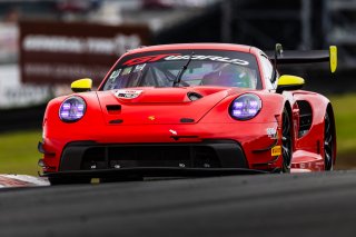 #92 Porsche 992 GT3 R of Jean-Frederic Laberge and Kyle Marcelli, LAB Motorsport by GT Racing, Pro-Am, GT World Challenge America Powered by AWS, SRO America, Sonoma Raceway, Sonoma, CA, March 28-30, 2025.
 | Fabian Lagunas