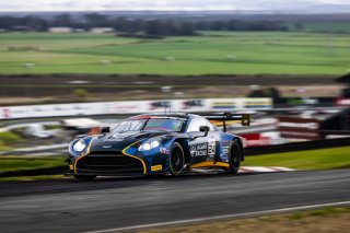 #24 Aston Martin Vantage AMR GT3 EVO of Gray Newell and Darren Turner, Heart of Racing Team, Pro-Am, GT World Challenge America Powered by AWS, SRO America, Sonoma Raceway, Sonoma, CA, March 28-30, 2025.
 | Fabian Lagunas