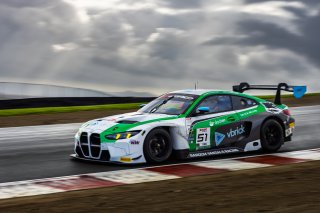 #51 BMW M4 GT3 EVO of Varun Choksey and Bill Auberlen, Random Vandals Racing, Pro, GT World Challenge America Powered by AWS, SRO America, Sonoma Raceway, Sonoma, CA, March 28-30, 2025.
 | Fabian Lagunas