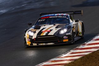 #2 Aston Martin Vantage AMR GT3 EVO of Jason Bell and Michael Cooper, RacersEdge, Pro-Am, GT World Challenge America Powered by AWS, SRO America, Sonoma Raceway, Sonoma, CA, March 28-30, 2025.
 | Fabian Lagunas