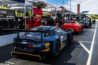 #24 Aston Martin Vantage AMR GT3 EVO of Gray Newell and Darren Turner, Heart of Racing Team, Pro-Am, GT World Challenge America Powered by AWS, SRO America, Sonoma Raceway, Sonoma, CA, March 28-30, 2025.
 | Fabian Lagunas