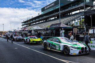 #51 BMW M4 GT3 EVO of Varun Choksey and Bill Auberlen, Random Vandals Racing, Pro, GT World Challenge America Powered by AWS, SRO America, Sonoma Raceway, Sonoma, CA, March 28-30, 2025.
 | Fabian Lagunas