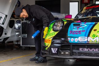 #32 Porsche 992 GT3 R of Kyle Washington and Tom Sargent, GMG Racing, Pro-Am, GT World Challenge America Powered by AWS, SRO America, Sonoma Raceway, Sonoma, CA, March 28-30, 2025.
 | Fabian Lagunas