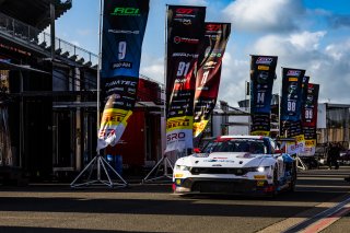 Paddock at GT World Challenge America Powered by AWS, SRO America, Sonoma Raceway, Sonoma, CA, March 28-30, 2025. #6 Ford Mustang GT3 of Scott Dollahite and Anthony Lazzaro, Dollahite Racing, Pro-Am
 | Fabian Lagunas