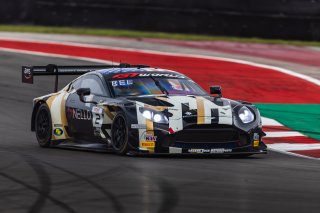 #2 Aston Martin Vantage AMR GT3 EVO of Jason Bell and Michael Cooper, RacersEdge, Pro-Am, GT World Challenge America Powered by AWS, SRO America, Circuit of the Americas, Austin, TX, April 25-27, 2025.
 | Fabian Lagunas | www.lagunasphotography.com | For SRO Motorsports Group 2025