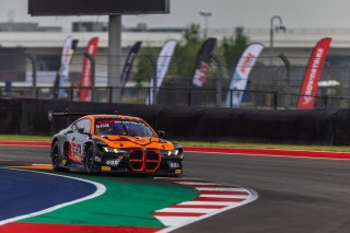 #8 BMW M4 GT3 EVO of Elias Sobo and Andy Lee, Flying Lizard Motorsports, Pro-Am, GT World Challenge America Powered by AWS, SRO America, Circuit of the Americas, Austin, TX, April 25-27, 2025.
 | Fabian Lagunas | www.lagunasphotography.com | For SRO Motorsports Group 2025