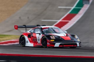 #18 Porsche 992 GT3 R of Alex Sedgwick and Jan Heylen, RS1, Pro, GT World Challenge America Powered by AWS, SRO America, Circuit of the Americas, Austin, TX, April 25-27, 2025.
 | Fabian Lagunas | www.lagunasphotography.com | For SRO Motorsports Group 2025
