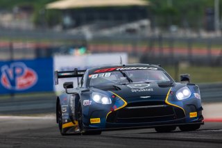 #24 Aston Martin Vantage AMR GT3 EVO of Gray Newell and Darren Turner, Heart of Racing Team, Pro-Am, GT World Challenge America Powered by AWS, SRO America, Circuit of the Americas, Austin, TX, April 25-27, 2025.
 | Fabian Lagunas | www.lagunasphotography.com | For SRO Motorsports Group 2025