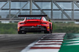 #92 Porsche 992 GT3 R of Jean-Frederic Laberge and Kyle Marcelli, LAB Motorsport by GT Racing, Pro-Am, GT World Challenge America Powered by AWS, SRO America, Circuit of the Americas, Austin, TX, April 25-27, 2025.
 | Fabian Lagunas | www.lagunasphotography.com | For SRO Motorsports Group 2025