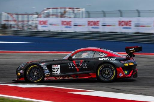 #27 Mercedes-AMG GT3 of Jason Daskalos and Isaac Sherman, CRP Racing, Pro-Am, GT World Challenge America Powered by AWS, SRO America, Circuit of the Americas, Austin, TX, April 25-27, 2025.
 | Fabian Lagunas | www.lagunasphotography.com | For SRO Motorsports Group 2025