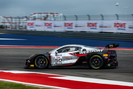 #50 Chevrolet Corvette Z06 GT3.R of Ross Chouest and Aaron Povoledo, Chouest Povoledo Racing, Pro-Am, GT World Challenge America Powered by AWS, SRO America, Circuit of the Americas, Austin, TX, April 25-27, 2025.
 | Fabian Lagunas | www.lagunasphotography.com | For SRO Motorsports Group 2025