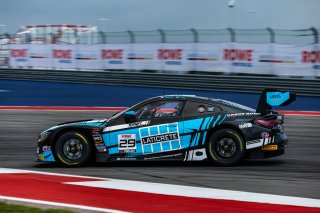 #29 BMW M4 GT3 EVO of Justin Rothberg and Robby Foley, Turner Motorsport, Pro-Am, GT World Challenge America Powered by AWS, SRO America, Circuit of the Americas, Austin, TX, April 25-27, 2025.
 | Fabian Lagunas | www.lagunasphotography.com | For SRO Motorsports Group 2025
