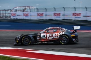 #91 Mercedes-AMG GT3 of Jeff Burton and Philip Ellis, Regulator Racing, Pro-Am, GT World Challenge America Powered by AWS, SRO America, Circuit of the Americas, Austin, TX, April 25-27, 2025.
 | Fabian Lagunas | www.lagunasphotography.com | For SRO Motorsports Group 2025