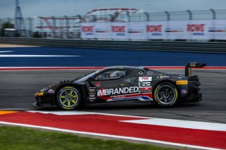 #163 Ferrari 296 GT3 of Jay Schreibman and Oswaldo Negri, AF Corse, Am, GT World Challenge America Powered by AWS, SRO America, Circuit of the Americas, Austin, TX, April 25-27, 2025.
 | Fabian Lagunas | www.lagunasphotography.com | For SRO Motorsports Group 2025