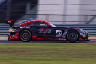 #27 Mercedes-AMG GT3 of Jason Daskalos and Isaac Sherman, CRP Racing, Pro-Am, GT World Challenge America Powered by AWS, SRO America, Circuit of the Americas, Austin, TX, April 25-27, 2025.
 | Fabian Lagunas | www.lagunasphotography.com | For SRO Motorsports Group 2025