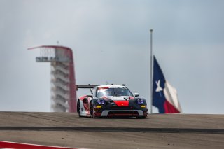 #18 Porsche 992 GT3 R of Alex Sedgwick and Jan Heylen, RS1, Pro, GT World Challenge America Powered by AWS, SRO America, Circuit of the Americas, Austin, TX, April 25-27, 2025.
 | Fabian Lagunas | www.lagunasphotography.com | For SRO Motorsports Group 2025