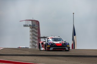 #18 Porsche 992 GT3 R of Alex Sedgwick and Jan Heylen, RS1, Pro, GT World Challenge America Powered by AWS, SRO America, Circuit of the Americas, Austin, TX, April 25-27, 2025.
 | Fabian Lagunas | www.lagunasphotography.com | For SRO Motorsports Group 2025