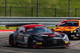 #27 Mercedes-AMG GT3 of Jason Daskalos and Isaac Sherman, CRP Racing, Pro-Am, GT World Challenge America Powered by AWS, SRO America, Circuit of the Americas, Austin, TX, April 25-27, 2025.
 | Fabian Lagunas | www.lagunasphotography.com | For SRO Motorsports Group 2025