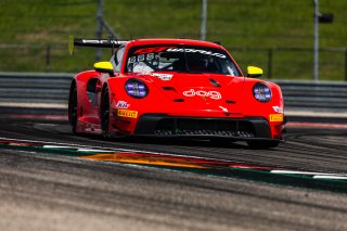 #92 Porsche 992 GT3 R of Jean-Frederic Laberge and Kyle Marcelli, LAB Motorsport by GT Racing, Pro-Am, GT World Challenge America Powered by AWS, SRO America, Circuit of the Americas, Austin, TX, April 25-27, 2025.
 | Fabian Lagunas | www.lagunasphotography.com | For SRO Motorsports Group 2025