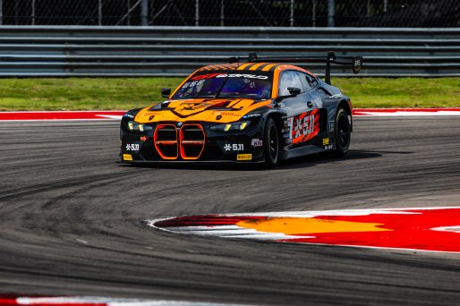 #8 BMW M4 GT3 EVO of Elias Sobo and Andy Lee, Flying Lizard Motorsports, Pro-Am, GT World Challenge America Powered by AWS, SRO America, Circuit of the Americas, Austin, TX, April 25-27, 2025.
 | Fabian Lagunas | www.lagunasphotography.com | For SRO Motorsports Group 2025