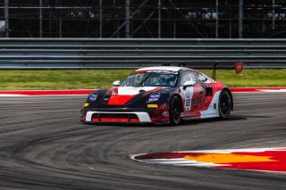 #18 Porsche 992 GT3 R of Alex Sedgwick and Jan Heylen, RS1, Pro, GT World Challenge America Powered by AWS, SRO America, Circuit of the Americas, Austin, TX, April 25-27, 2025.
 | Fabian Lagunas | www.lagunasphotography.com | For SRO Motorsports Group 2025