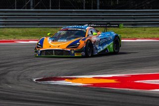 #88 McLaren 720S GT3 EVO of Todd Coleman and Aaron Telitz, Archangel Motorsports, Pro-Am, GT World Challenge America Powered by AWS, SRO America, Circuit of the Americas, Austin, TX, April 25-27, 2025.
 | Fabian Lagunas | www.lagunasphotography.com | For SRO Motorsports Group 2025