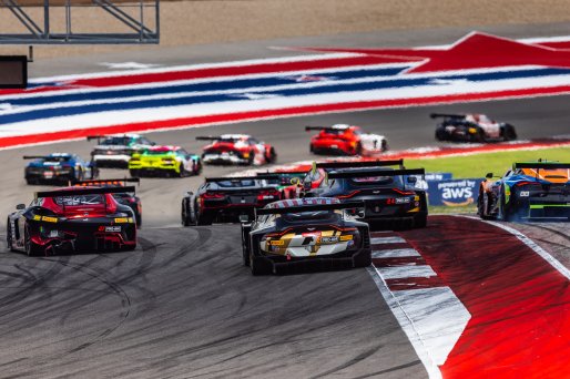 #2 Aston Martin Vantage AMR GT3 EVO of Jason Bell and Michael Cooper, RacersEdge, Pro-Am, GT World Challenge America Powered by AWS, SRO America, Circuit of the Americas, Austin, TX, April 25-27, 2025.
 | Fabian Lagunas | www.lagunasphotography.com | For SRO Motorsports Group 2025