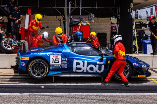 #16 Ferrari 296 GT3 of Marcelo Hahn and Allam Khodair, AF Corse, Pro-Am, GT World Challenge America Powered by AWS, SRO America, Circuit of the Americas, Austin, TX, April 25-27, 2025.
 | Fabian Lagunas | www.lagunasphotography.com | For SRO Motorsports Group 2025
