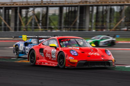 #92 Porsche 992 GT3 R of Jean-Frederic Laberge and Kyle Marcelli, LAB Motorsport by GT Racing, Pro-Am, GT World Challenge America Powered by AWS, SRO America, Circuit of the Americas, Austin, TX, April 25-27, 2025.
 | Fabian Lagunas | www.lagunasphotography.com | For SRO Motorsports Group 2025