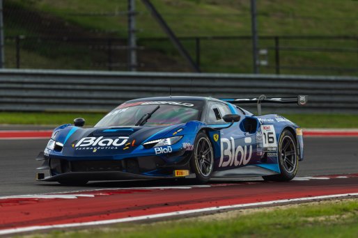 #16 Ferrari 296 GT3 of Marcelo Hahn and Allam Khodair, AF Corse, Pro-Am, GT World Challenge America Powered by AWS, SRO America, Circuit of the Americas, Austin, TX, April 25-27, 2025.
 | Fabian Lagunas | www.lagunasphotography.com | For SRO Motorsports Group 2025