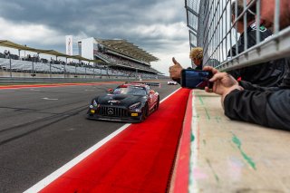 #91 Mercedes-AMG GT3 of Jeff Burton and Philip Ellis, Regulator Racing, Pro-Am, GT World Challenge America Powered by AWS, SRO America, Circuit of the Americas, Austin, TX, April 25-27, 2025.
 | Fabian Lagunas | www.lagunasphotography.com | For SRO Motorsports Group 2025