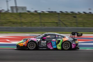 #32 Porsche 992 GT3 R of Kyle Washington and Tom Sargent, GMG Racing, Pro-Am, GT World Challenge America Powered by AWS, SRO America, Circuit of the Americas, Austin, TX, April 25-27, 2025.
 | Fabian Lagunas | www.lagunasphotography.com | For SRO Motorsports Group 2025