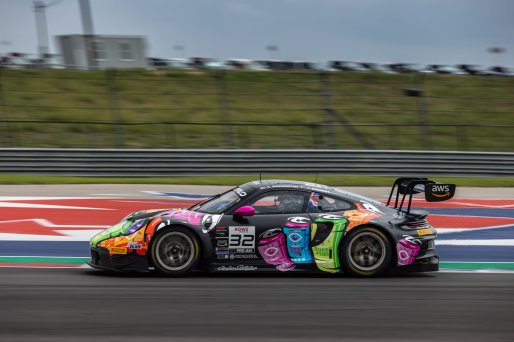 #32 Porsche 992 GT3 R of Kyle Washington and Tom Sargent, GMG Racing, Pro-Am, GT World Challenge America Powered by AWS, SRO America, Circuit of the Americas, Austin, TX, April 25-27, 2025.
 | Fabian Lagunas | www.lagunasphotography.com | For SRO Motorsports Group 2025