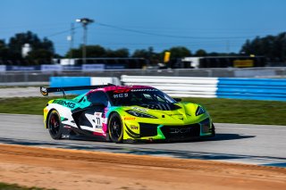 #11 Chevrolet Corvette Z06 GT3.R of Blake McDonald and Matt Bell, DXDT Racing, Pro-Am, GT World Challenge America Powered by AWS, SRO America, Sebring International Raceway, Sebring, FL, May 15-18, 2025.
 | Fabian Lagunas | www.lagunasphotography.com | For SRO Motorsports Group 2025