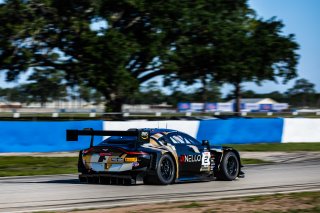 #2 Aston Martin Vantage AMR GT3 EVO of Jason Bell and Michael Cooper, RacersEdge, Pro-Am, GT World Challenge America Powered by AWS, SRO America, Sebring International Raceway, Sebring, FL, May 15-18, 2025.
 | Fabian Lagunas | www.lagunasphotography.com | For SRO Motorsports Group 2025