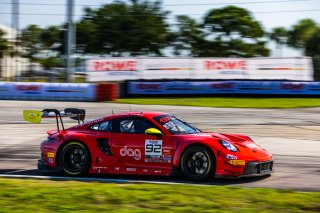 #92 Porsche 992 GT3 R of Jean-Frederic Laberge and Kyle Marcelli, LAB Motorsport by GT Racing, Pro-Am, GT World Challenge America Powered by AWS, SRO America, Sebring International Raceway, Sebring, FL, May 15-18, 2025.
 | Fabian Lagunas | www.lagunasphotography.com | For SRO Motorsports Group 2025