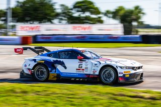 #6 Ford Mustang GT3 of Scott Dollahite and Anthony Lazzaro, Dollahite Racing, Pro-Am, GT World Challenge America Powered by AWS, SRO America, Sebring International Raceway, Sebring, FL, May 15-18, 2025.
 | Fabian Lagunas | www.lagunasphotography.com | For SRO Motorsports Group 2025