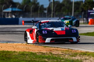 #18 Porsche 992 GT3 R of Alex Sedgwick and Jan Heylen, RS1, Pro, GT World Challenge America Powered by AWS, SRO America, Sebring International Raceway, Sebring, FL, May 15-18, 2025.
 | Fabian Lagunas | www.lagunasphotography.com | For SRO Motorsports Group 2025
