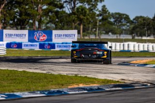 #24 Aston Martin Vantage AMR GT3 EVO of Gray Newell and Darren Turner, Heart of Racing Team, Pro-Am, GT World Challenge America Powered by AWS, SRO America, Sebring International Raceway, Sebring, FL, May 15-18, 2025.
 | Fabian Lagunas | www.lagunasphotography.com | For SRO Motorsports Group 2025
