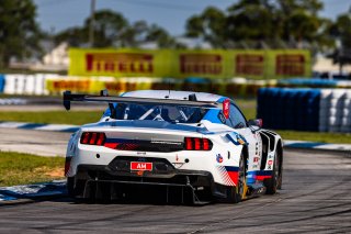 #6 Ford Mustang GT3 of Scott Dollahite and Anthony Lazzaro, Dollahite Racing, Pro-Am, GT World Challenge America Powered by AWS, SRO America, Sebring International Raceway, Sebring, FL, May 15-18, 2025.
 | Fabian Lagunas | www.lagunasphotography.com | For SRO Motorsports Group 2025