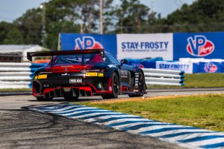 #27 Mercedes-AMG GT3 of Jason Daskalos and Isaac Sherman, CRP Racing, Pro-Am, GT World Challenge America Powered by AWS, SRO America, Sebring International Raceway, Sebring, FL, May 15-18, 2025.
 | Fabian Lagunas | www.lagunasphotography.com | For SRO Motorsports Group 2025